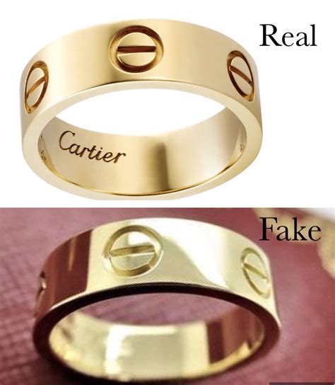 cartier love ring original vs fake|cartier love ring knockoff.